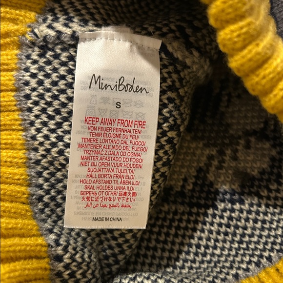 Mini Boden Badger Hat - Picture 5 of 5